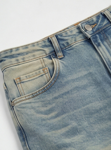 Pantalones Vaqueros Acampanados de Mezclilla Lavada para Mujer, Cintura Media, Estilo Casual Americano, Pantalones de Mezclilla para Dama, Moda Urbana - Product Image 4