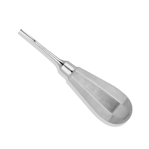 Oral Surgery Stainless Steel <b>Tooth</b> Extraction <b>Tools</b> Dental Luxating Elevator 5.0mm Wide Straight With Gold Tip - Product Image 4
