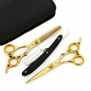 Juego de Tijeras de Peluquería Profesionales Nuevas, Kit de Tijeras de Acero Inoxidable para Peluquería, Tijeras de Barbero para el Hogar - Product Image 5