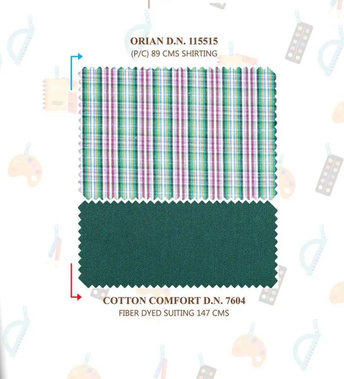 Topkwaliteit Materiaal School Uniform Stof Kleding Polyester Katoen Geweven Textiel