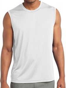 T-shirt sans manches pour homme de haute qualité, respirant, en coton, décontracté, pour l'été, logo personnalisé - Product Image 4