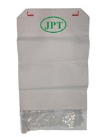 Sac en papier kraft biodégradable de 25 kg, résistant à l'humidité, avec couche intérieure en PE, poignée en corde de coton et bec verseur pour poudre de crème et produits laitiers