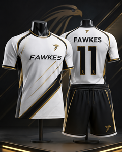 Camiseta de Fútbol Personalizada al por Mayor 2025, Sublimación de Alta Calidad, Nombre y Número, Unisex, Servicio OEM, Diseño Personalizado, 100% Poliéster - Product Image 4