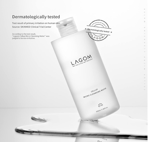 LAGOM CELLUP MICELLAR CLEANSING WATER Gentle Makeup Remover Soothing for Female Face Korean Made - Product Image 5