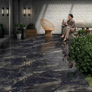 Carreaux de porcelaine brillants Kenya Nero Grande 800x1600mm, épaisseur 10mm, garantie à vie, design marbre premium pour l'Afrique de l'Est - Product Image 5