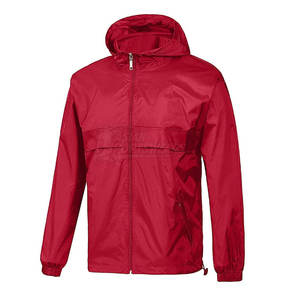 Durable Fabric <b>Windbreaker</b> Jacket <b>For</b> <b>Camping</b> Adventure Water Resistant Hooded Outdoor Clothing - Product Image 2