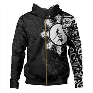 Sweat à capuche noir pour homme, écologique, respirant, 100% coton tissé, vêtement décontracté, coupe classique, style hiver - Product Image 2