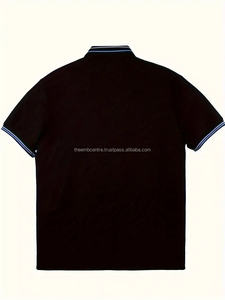 Camisa de golf sólida informal de moda para hombres para verano, camisa de manga corta de negocios para hombres, polos para hombres, polos para hombres - Product Image 4