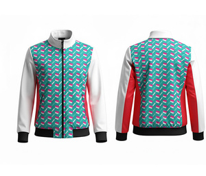 <b>Men</b>’s Custom Full Sublimation <b>Track</b> <b>Jacket</b> Running and Fitness Wear Warm Breathable Quick Dry | Sizes <b>Men</b> Women Youth - Product Image 2