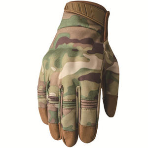Hand Safety Camouflage Wrist-Length <b>Gloves</b> Breathable Wind Water-Proof Anti-Slip Durable Nylon/Rubber for Winter Motorcycle - Product Image 3