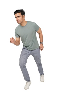 Pantalones de Trabajo Casuales de Lona Transpirables e Impermeables para Hombre 2024, Pantalones Cargo de Poliéster/Algodón, Cintura Media Elástica, Gran Venta - Product Image 6