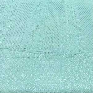 Tela de Chifón Bordada Malty Dobby, 100% Poliéster, Transpirable, Ecológica, para Bodas, Color Personalizado, Suministro Textil, Exportaciones - Product Image 3