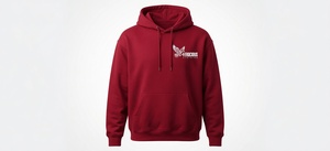 Sweat-shirt à capuche personnalisé Aigle Féroce Noir Oversize Streetwear Décontracté Athlétique Homme Femme Vente en Gros OEM - Product Image 5