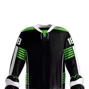 Ensemble d'uniformes de hockey sur glace unisexe 2026 les plus vendus – Toucher doux, prix usine, vêtements de sport en gros, maillot de hockey respirant et à séchage rapide - Product Image 6