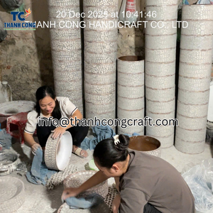 Sous-verres en nacre fabriqués directement par le fabricant, élégant accent de table pour l'intérieur, sous-verres en nacre du Vietnam - Product Image 4