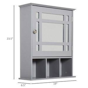 Bathroom Furniture Cabinet with Mirror Elegant Storage Solution for Your Bathroom Space - Product Image 5