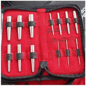 Broches d'insertion professionnelles tatouage Piercing bijoux tatouage en acier inoxydable extension extensible Concave oreille conique - Product Image 4