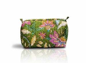 PVC Zipper Waterproof Portable <b>Cosmetics</b> <b>Bag</b> <b>Large</b> Capacity Floral Travel Makeup Storage Pouch Organizer Makeup <b>Bag</b> Set Casual - Product Image 3