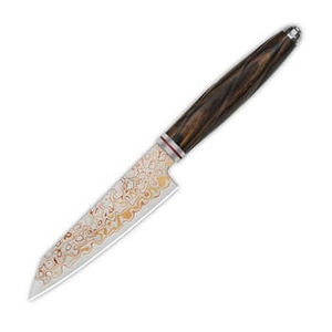 High Quality Copper Damascus Pattern Outdoor Multipurpose Chef Knife With Balanced Design For <b>Camp</b> <b>Kitchen</b> Equipment - Product Image 5