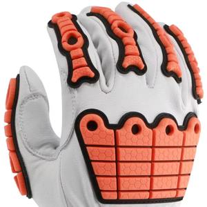 Guantes de Cuero TPR Resistentes al Desgaste, Anti-Impactos y Anti-Corte, Suministro de Fábrica a Precio Atractivo - Product Image 6
