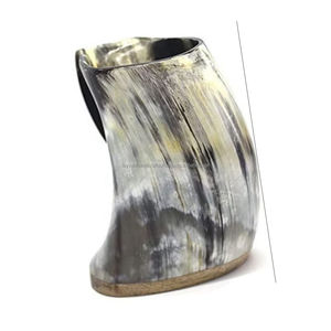 Mug en corne artisanal de qualité supérieure, unique d'Inde - Product Image 1