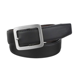 Nuevo Cinturón de Cuero para Hombre de Color Sólido con Ajuste Cómodo, Nuevo Diseño y Color Personalizados con Hebilla de Acero - Product Image 6