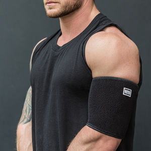 Manchon de coude en néoprène imprimé sur mesure, respirant et antidérapant, pour soutien de musculation et compression du coude, du bras et de la jambe - Product Image 4