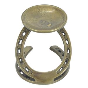 Heat Resistance Candle Jar Stand Brass Antique Finish Horse <b>Shoe</b> Style Latest Arrival Candle <b>Holder</b> Factory Wholesale Price - Product Image 5