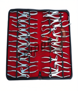 Kit complet de 28 pinces d'extraction dentaire, instruments chirurgicaux dentaires de qualité supérieure - Product Image 5