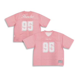 เสื้อยืดโอเวอร์ไซส์ทรงบ็อกซี่ คอวี พิมพ์ลายเรโทร ฟุตบอล บาสเก็ตบอล ผ้าตาข่าย แห้งเร็ว รุ่นคัสตอม สำหรับผู้ชาย โดย Tanazainra - Product Image 2