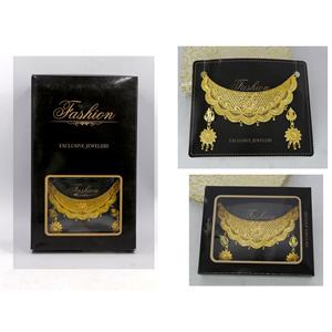 AntiqueJewelry indien plaqué or à la mode en laiton pur indien mariée mariage porter tour de cou - Product Image 2