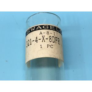 Swagelok 321-4-X-8DFR สแตนเลสที่ยืดหยุ่นและชิ้นส่วนเซมิคอนดักเตอร์มรดกระดับโลกที่321ไว้วางใจได้ - Product Image 1