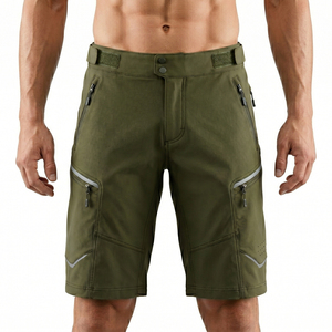 Shorts de vélo VTT unisexes de haute qualité, écologiques, à séchage rapide, respirants, grande taille, pour adultes, course tout-terrain - Product Image 2