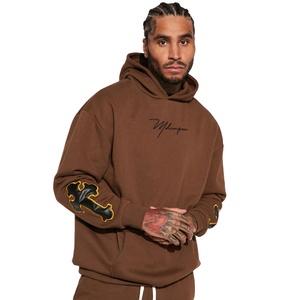 Men Plain Hoodie Pullover Soft Comfortable Casual Fleece Hooded Style Heavy <b>Weight</b> Streetwear Daily Wear Hoodie For Men - Product Image 5