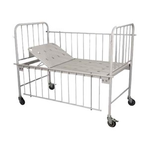 Cama Semifowler pediátrica con respaldo ajustable, rieles laterales de seguridad, diseño apto para niños, marco duradero y movilidad suave - Product Image 5