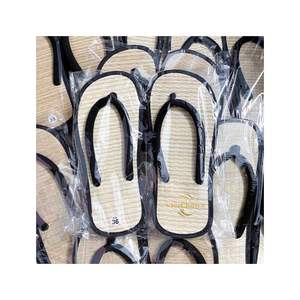Sandalias de Paja Vintage Baratas para Primavera/Verano, Ligeras, Acolchadas, Desechables, Color Beige, para Exteriores, Venta al Por Mayor - Product Image 1