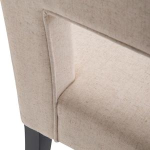 Modern Fabric Upholstered <b>Restaurant</b> <b>Chair</b> Solid Wood Dining Room Side <b>Chair</b> for Hotel Villa - Product Image 4