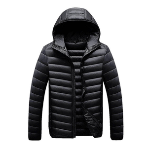 Customized Wholesale Down <b>Jackets</b> Outdoor Lightweight Quilted Design Plus Size <b>Winter</b> Windproof <b>Men's</b> Down <b>Jacket</b> - Product Image 6