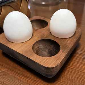 Estante de Almacenamiento de Huevos de Madera de la Mejor Calidad, Diseño Moderno y Creativo, para el Hogar y Utensilios de Cocina de Hotel - Product Image 3