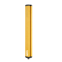 XAORI SA4S 24V DC NPN PNP 10mm/20mm/40mm paso barrera de rejilla infrarroja Industrial Sensor de cortina de luz de seguridad IP65 0,1-20m