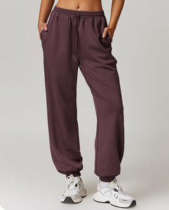 Pantalones Deportivos para Mujer con Logotipo Personalizado, Pantalones de Yoga de Color Sólido, Pantalones Largos Casuales para Mujer, Pantalones Deportivos en Venta - Product Image 1