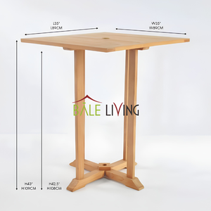 Table de salon la plus vendue, fabriquée en teck vieilli de haute qualité, avec une finition lisse et durable. - Product Image 5