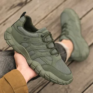 Zapatillas Deportivas para Hombre, Cómodas, con Suela Gruesa, Modelo 2025, Populares, con Cordones, Vulcanizadas, Verdes, Casuales, Zapatillas de Marca - Product Image 4
