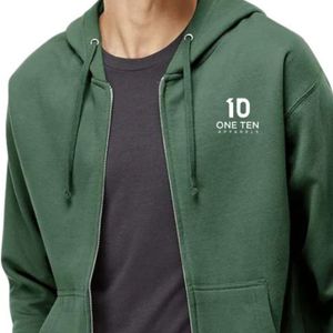 Sweat à capuche zippé mi-saison pour homme – Décontracté, doux, confortable, imperméable et coupe-vent pour usage quotidien - Product Image 3