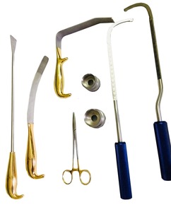 ชุดเครื่องมือผ่าตัดเต้านม XELTECH SURGICAL 8 ชิ้น ชุดอุปกรณ์เสริมและลดขนาดเต้านม ทำจากสแตนเลส สตีล แบบแมนนวล OEM - Product Image 2
