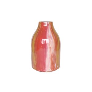 Vase à fleurs en métal texturé blanc antique, aspect métal rustique, vase amphore avec poignées, style méditerranéen, décoration de table de mariage - Product Image 5