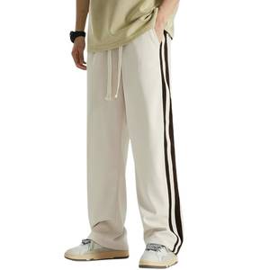 Factory Cotton Blend Mens Track Pants Baggy Track Pants <b>Boys</b> Track Pants Casual Wear Bulk Volume - Product Image 2