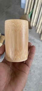 Gobelet à boire en bambou personnalisé, design sur mesure, 300 ml, peint à la main, bambou naturel, fabrication artisanale au Vietnam, OEM et ODM - Product Image 3