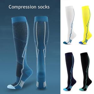Spring Youth Travel <b>Compression</b> Varicose 15-20 MmHg Knee-High Support Eco-Friendly Quick Dry Sports <b>Socks</b> Men Women Wholesale - Product Image 4
