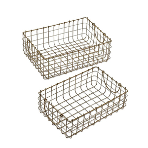 Metal <b>Wire</b> Mesh Cutlery <b>Basket</b> <b>Black</b> Powder Coated - Product Image 6